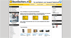 Desktop Screenshot of bouwdochters.nl