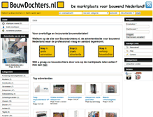 Tablet Screenshot of bouwdochters.nl